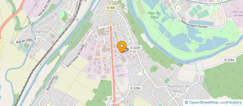 localisation de l'entreprise L'ATELIER DU BOIS FRANCAIS à NANTEUIL-LES-MEAUX