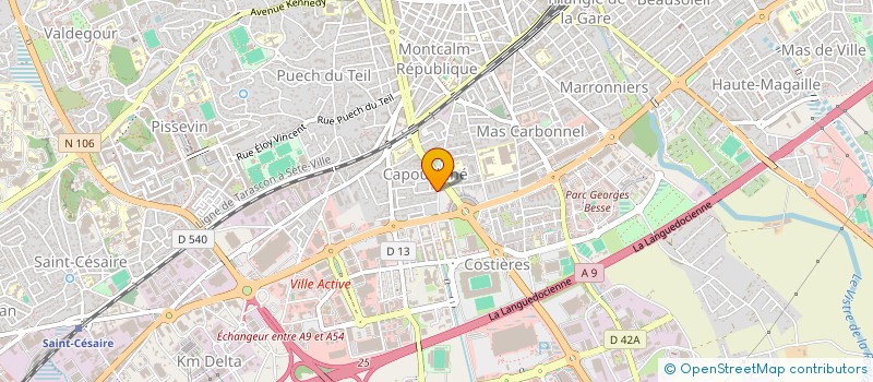 localisation de l'entreprise L'ATELIER DU BOUCHER à NIMES