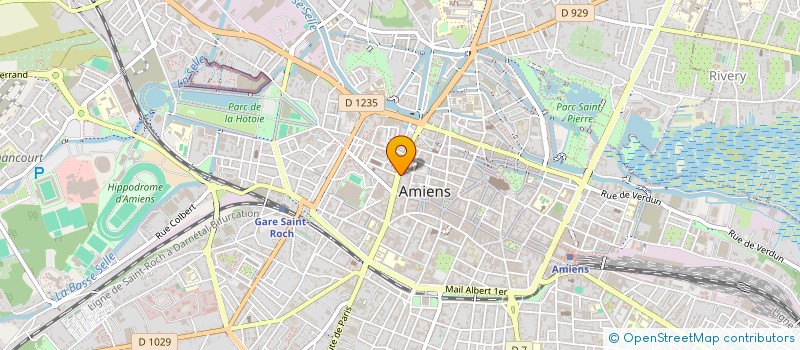 localisation de l'entreprise L'ATELIER DU BOUCHER à AMIENS