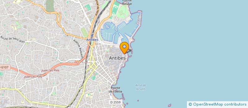 localisation de l'entreprise L'ATELIER DU CAP à ANTIBES