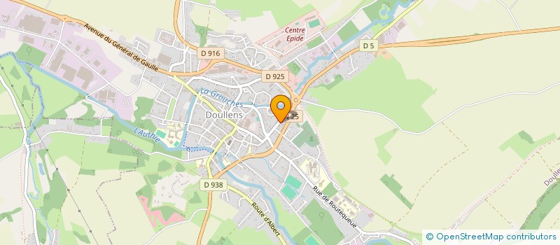 localisation de l'entreprise L'ATELIER DU CARROSSIER à DOULLENS