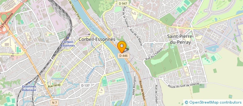 localisation de l'entreprise L'ATELIER DU CHANTOURNE à CORBEIL-ESSONNES