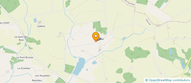 localisation de l'entreprise L'ATELIER DU CHARPENTIER COUVREUR  PLESSE