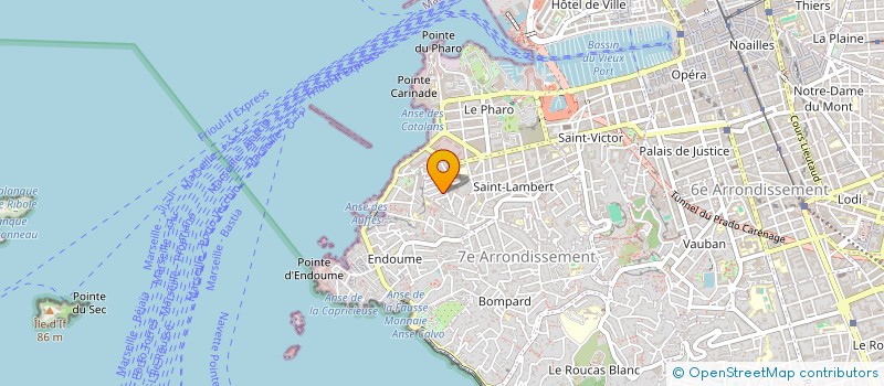 localisation de l'entreprise L'ATELIER DU CHAT NOIR à MARSEILLE