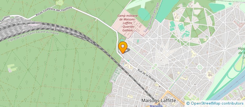 localisation de l'entreprise L'ATELIER DU CHAUFFEUR  MAISONS-LAFFITTE