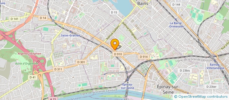 localisation de l'entreprise L'ATELIER DU CHEF  EPINAY-SUR-SEINE