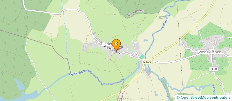 localisation de l'entreprise L'ATELIER DU CHENE  RIMSDORF