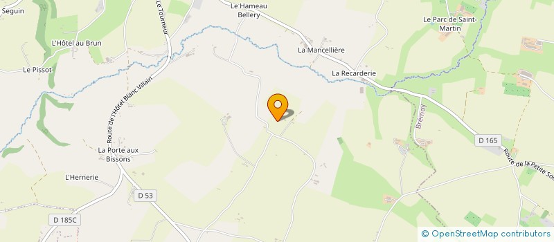 localisation de l'entreprise L'ATELIER DU CHIEN QUI FUME  SOULEUVRE EN BOCAGE