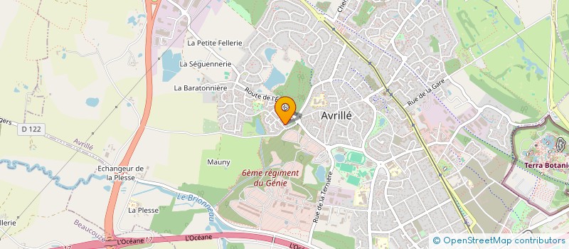 localisation de l'entreprise L'ATELIER DU CIL à AVRILLE