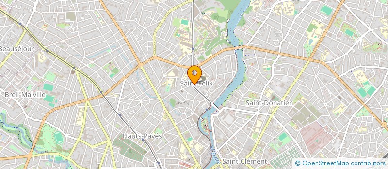 localisation de l'entreprise L'ATELIER DU CINQ  NANTES