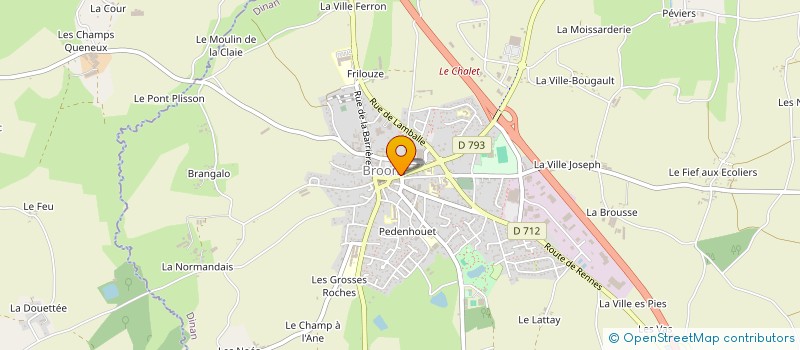 localisation de l'entreprise L ATELIER DU COIFFEUR à BROONS