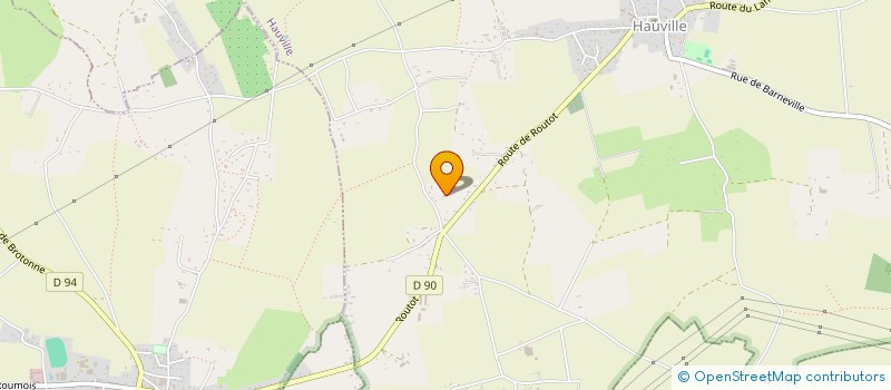 localisation de l'entreprise L'ATELIER DU CUIR  HAUVILLE