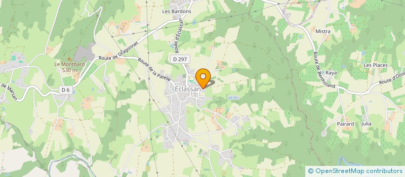 localisation de l'entreprise L'ATELIER DU DIMANCHE  ECLASSAN