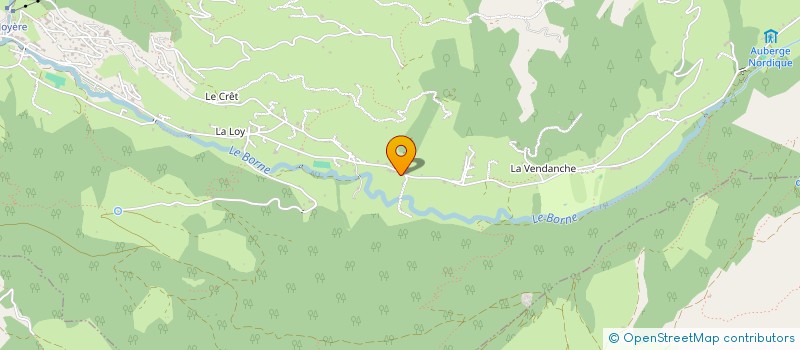 localisation de l'entreprise L'ATELIER DU FER à LE GRAND-BORNAND