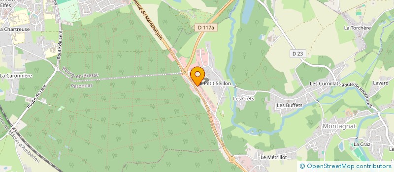 localisation de l'entreprise L'ATELIER DU FOOD TRUCK  MONTAGNAT