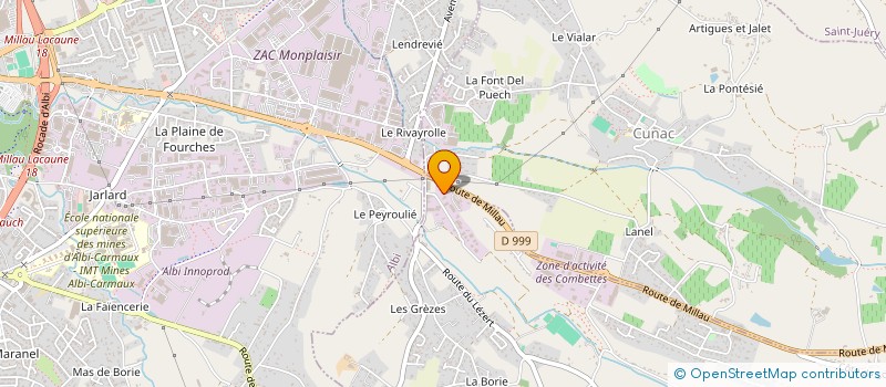 localisation de l'entreprise L'ATELIER DU FRITTAGE  CAMBON