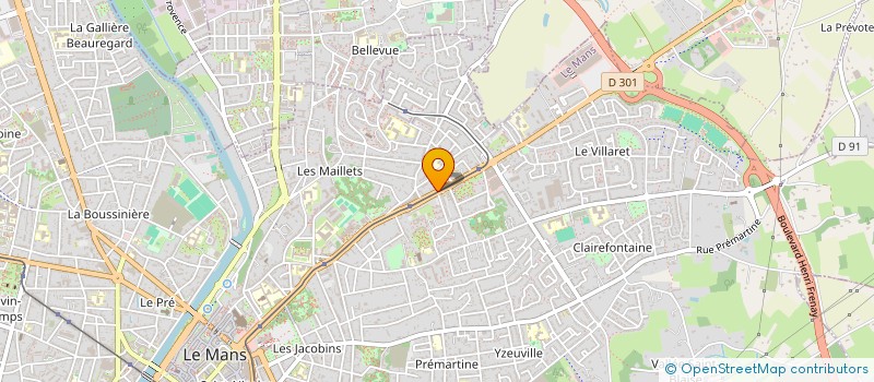 localisation de l'entreprise L'ATELIER DU FROMAGE à LE MANS
