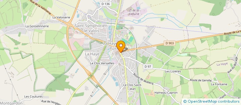 localisation de l'entreprise L'ATELIER DU FROMAGE  LA HAYE