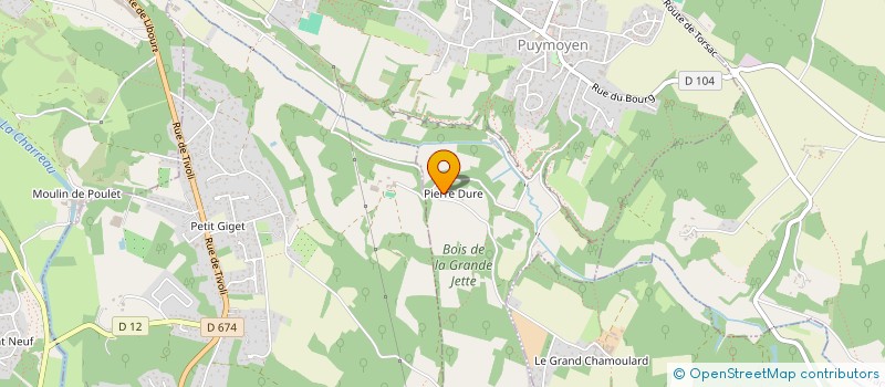 localisation de l'entreprise L'ATELIER DU FROMAGER  PUYMOYEN