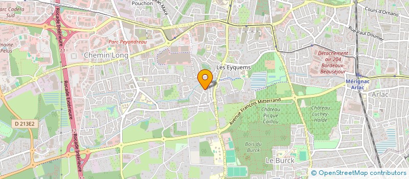 localisation de l'entreprise L'ATELIER DU FUMISTE  MERIGNAC