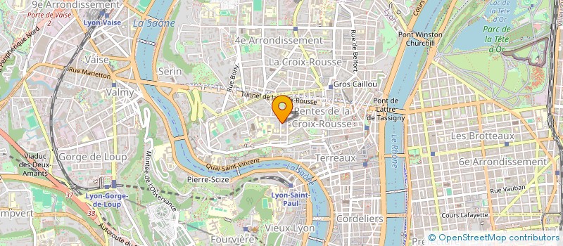 localisation de l'entreprise L'ATELIER DU GESTE à LYON