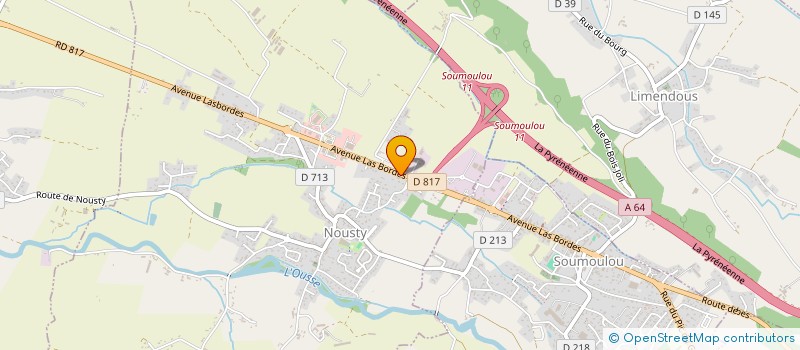 localisation de l'entreprise L'ATELIER DU GOUT  ANDOINS