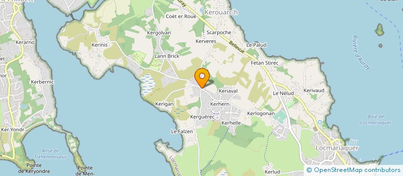 localisation de l'entreprise L'ATELIER DU GREEUR à LOCMARIAQUER