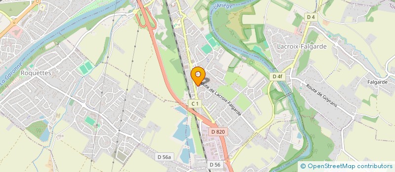 localisation de l'entreprise L ATELIER DU GRENIER  PINSAGUEL