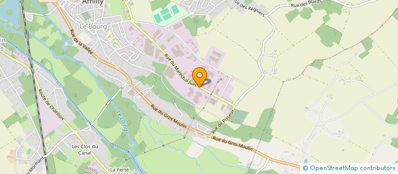 localisation de l'entreprise L'ATELIER DU HAUTBOIS à AMILLY