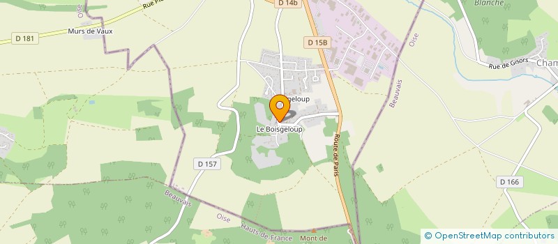 localisation de l'entreprise L'ATELIER DU JEUDI à GISORS