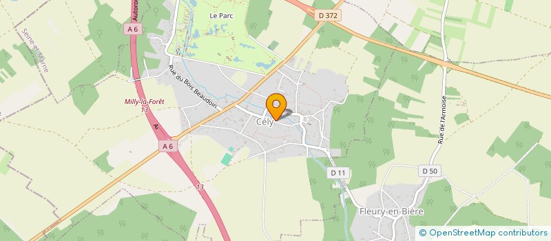 localisation de l'entreprise L'ATELIER DU LINGE à CELY
