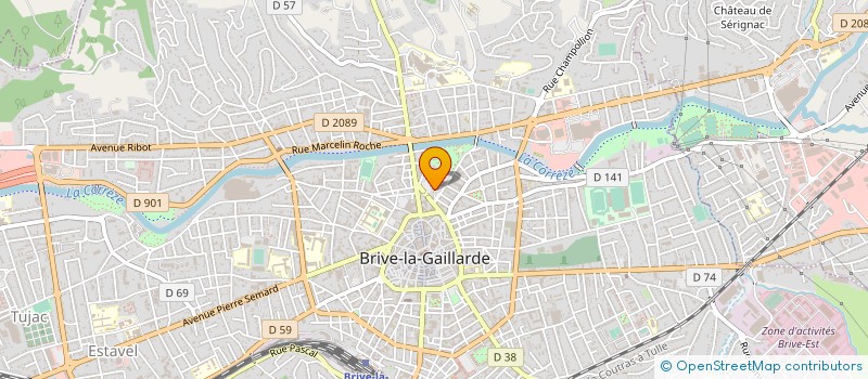 localisation de l'entreprise L'ATELIER DU LIQUORISTE à BRIVE-LA-GAILLARDE