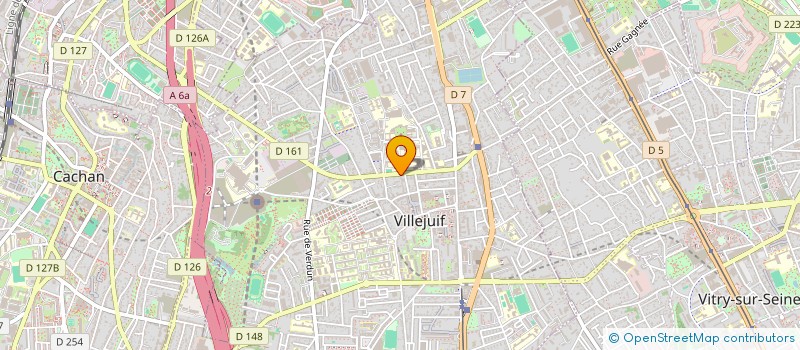 localisation de l'entreprise L'ATELIER DU LUNDI à VILLEJUIF