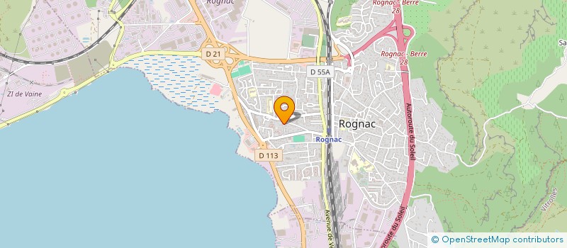 localisation de l'entreprise L ATELIER DU MENUISIER  ROGNAC