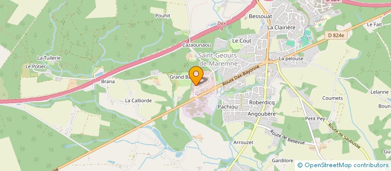 localisation de l'entreprise L ATELIER DU METAL  ORX