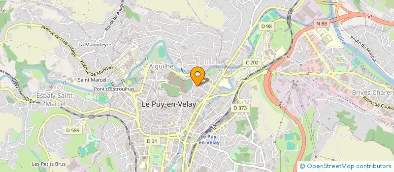 localisation de l'entreprise L'ATELIER DU METAL à LE PUY-EN-VELAY