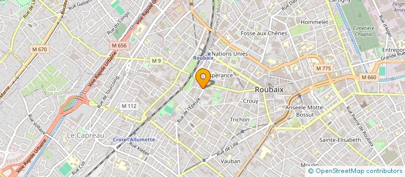 localisation de l'entreprise L'ATELIER DU MICROBLADING à ROUBAIX