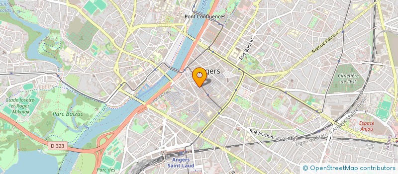 localisation de l'entreprise L'ATELIER DU MIROPHILE à ANGERS