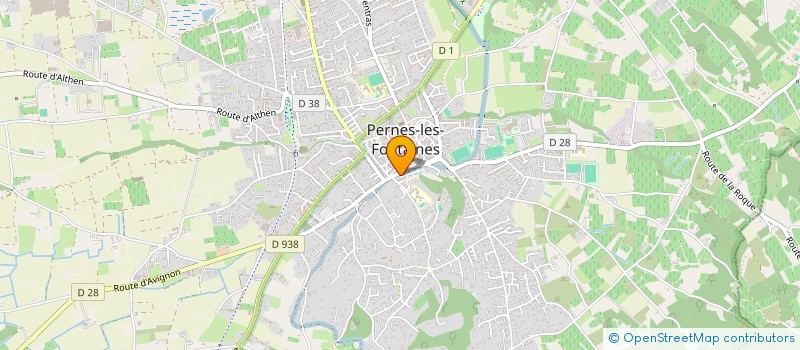 localisation de l'entreprise L'ATELIER DU MOBILE  PERNES-LES-FONTAINES