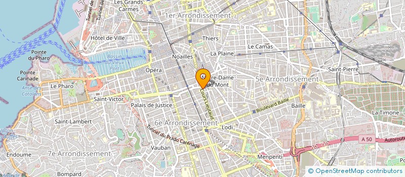 localisation de l'entreprise L ATELIER DU MODELISME à MARSEILLE