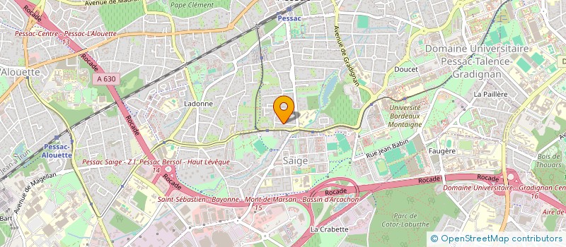 localisation de l'entreprise L'ATELIER DU MOI à PESSAC
