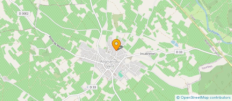 localisation de l'entreprise L ATELIER DU MOULIN  ALIGNAN-DU-VENT