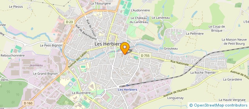 localisation de l'entreprise L'ATELIER DU MUSICIEN à LES EPESSES