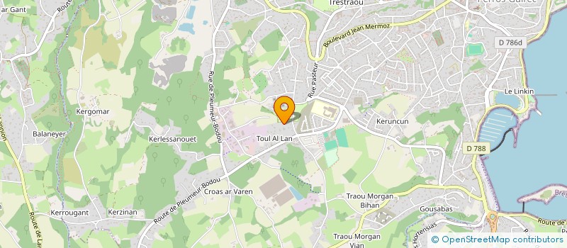 localisation de l'entreprise L'ATELIER DU PAIN  PERROS-GUIREC