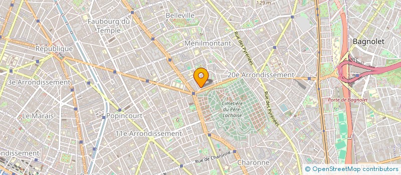 localisation de l'entreprise L'ATELIER DU PAIN  PARIS