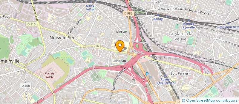 localisation de l'entreprise L'ATELIER DU PAIN à NOISY-LE-SEC
