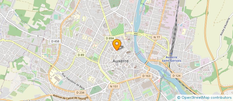 localisation de l'entreprise L'ATELIER DU PAIN  AUXERRE