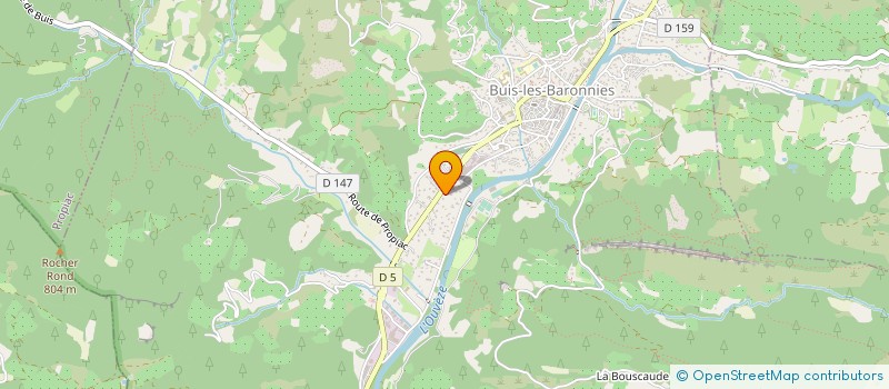 localisation de l'entreprise L'ATELIER DU PAIN à BUIS-LES-BARONNIES