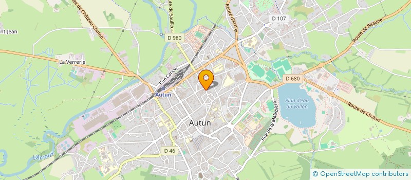 localisation de l'entreprise L'ATELIER DU PAIN à AUTUN