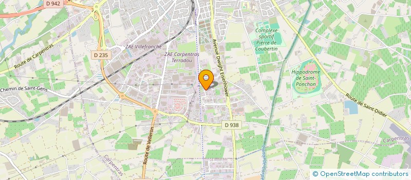 localisation de l'entreprise L'ATELIER DU PAJERO  CARPENTRAS